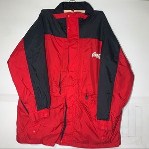 Wear Guard Sz. L Men Coca Cola Red/Black Jacket